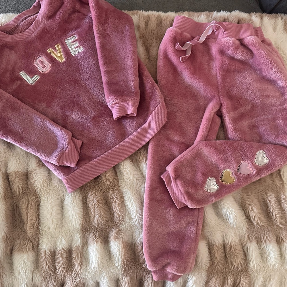 Epic Threads Pink Fleece Sweatshirt (3T)